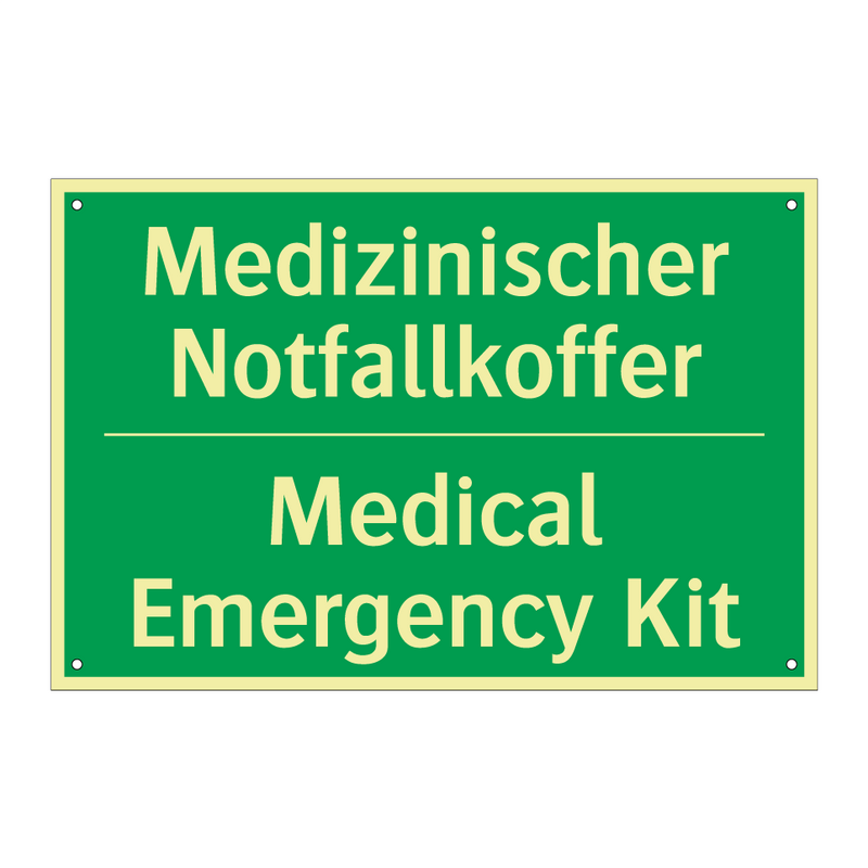 Medizinischer Notfallkoffer - Medical Emergency Kit