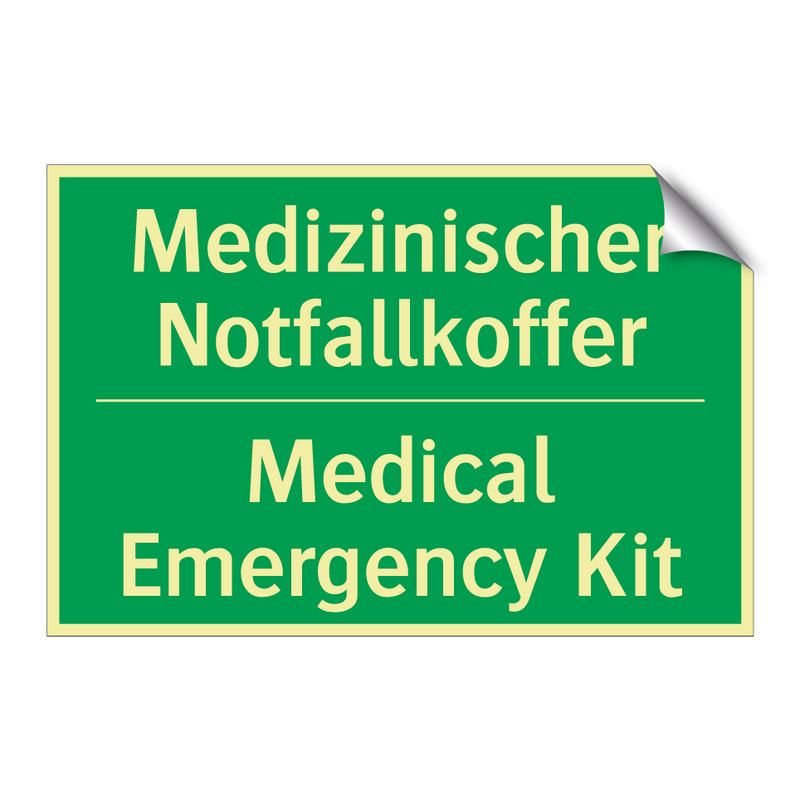 Medizinischer Notfallkoffer - Medical Emergency Kit