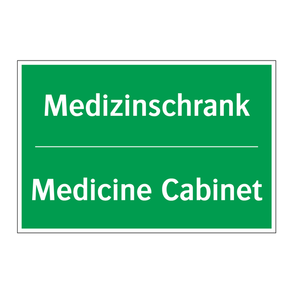 Medizinschrank - Medicine Cabinet