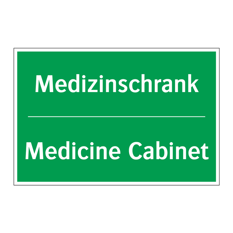 Medizinschrank - Medicine Cabinet