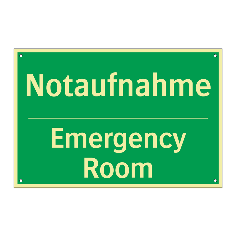 Notaufnahme - Emergency Room