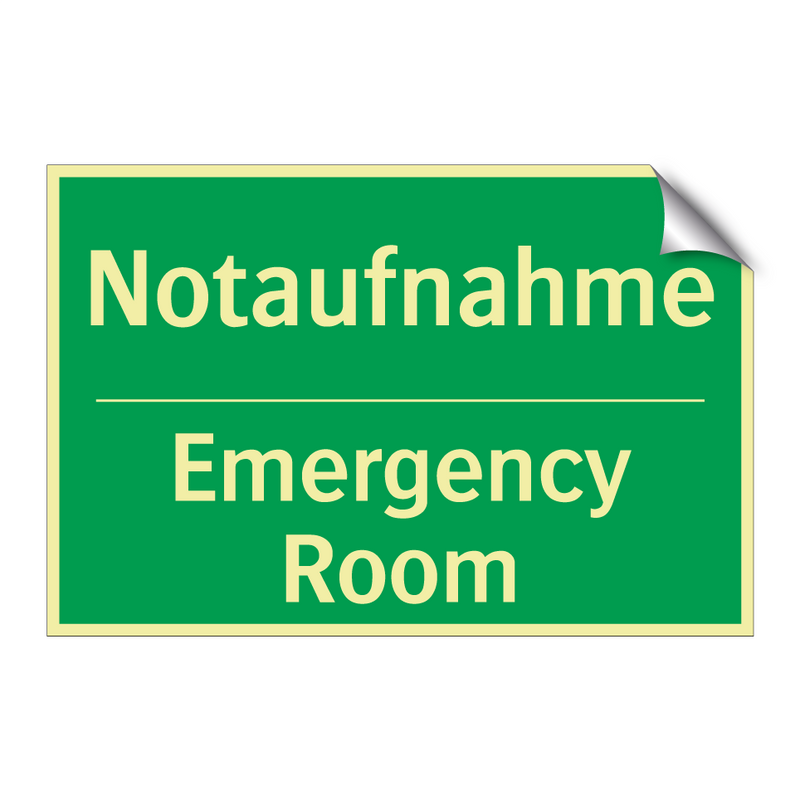 Notaufnahme - Emergency Room