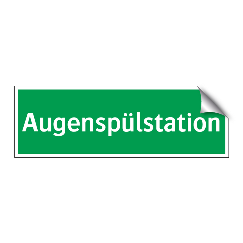 Augenspülstation