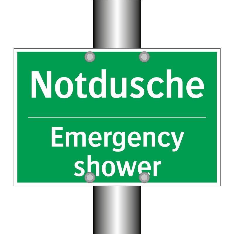 Notdusche - Emergency shower