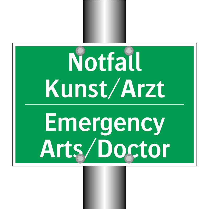 Notfall Kunst/Arzt - Emergency Arts/Doctor