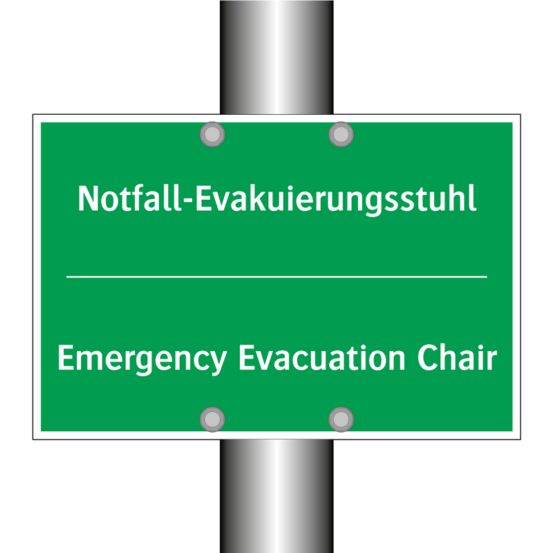 Notfall-Evakuierungsstuhl - Emergency Evacuation Chair