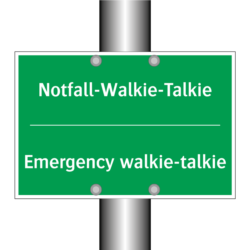 Notfall-Walkie-Talkie - Emergency walkie-talkie