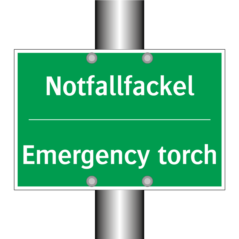 Notfallfackel - Emergency torch