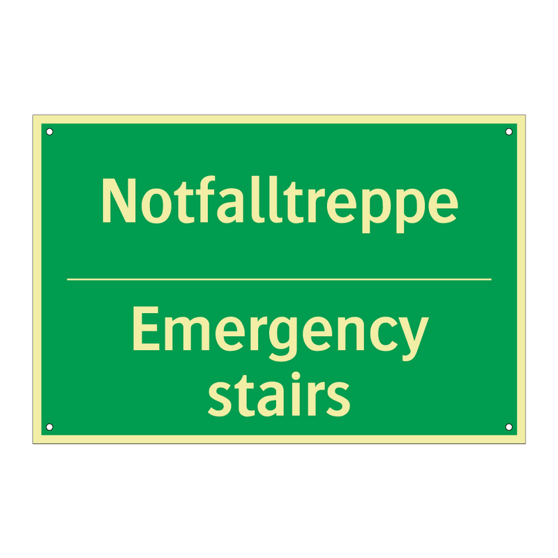 Notfalltreppe - Emergency stairs