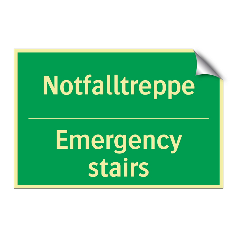 Notfalltreppe - Emergency stairs