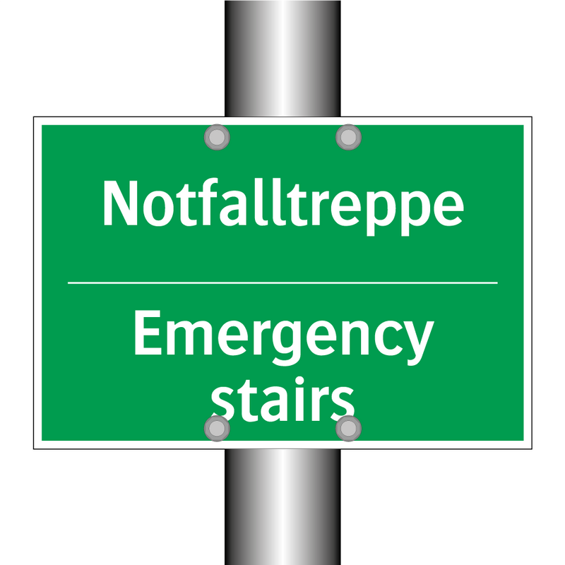 Notfalltreppe - Emergency stairs