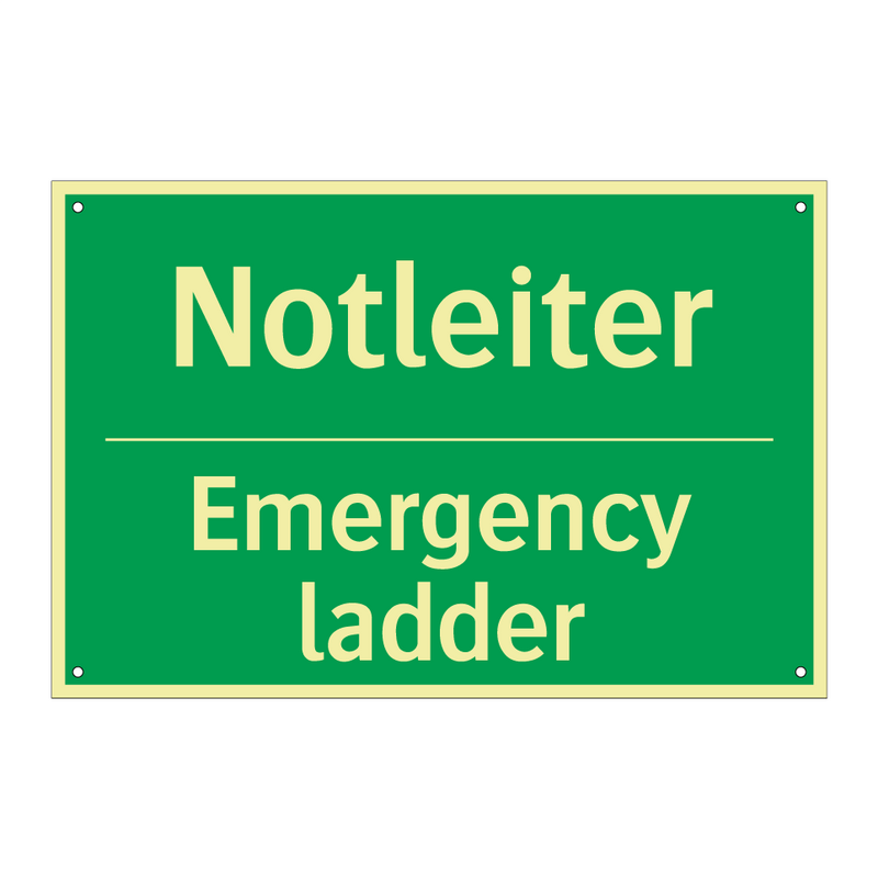 Notleiter - Emergency ladder