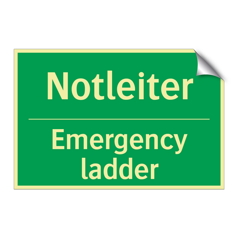 Notleiter - Emergency ladder