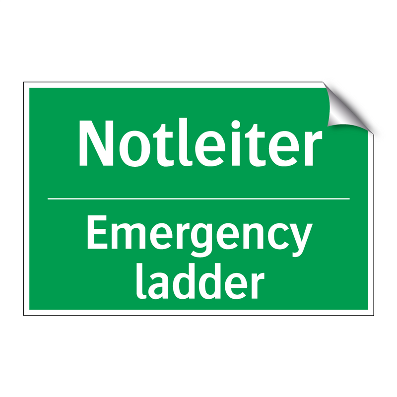 Notleiter - Emergency ladder