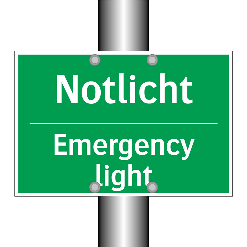 Notlicht - Emergency light