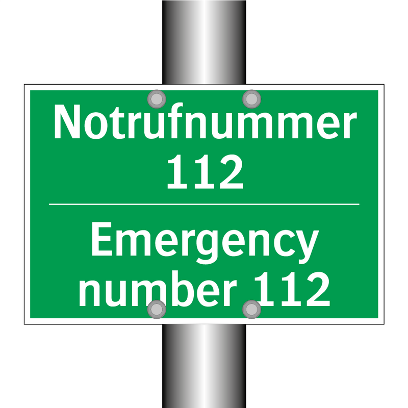 Notrufnummer 112 - Emergency number 112