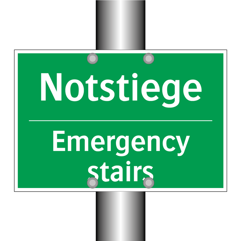 Notstiege - Emergency stairs