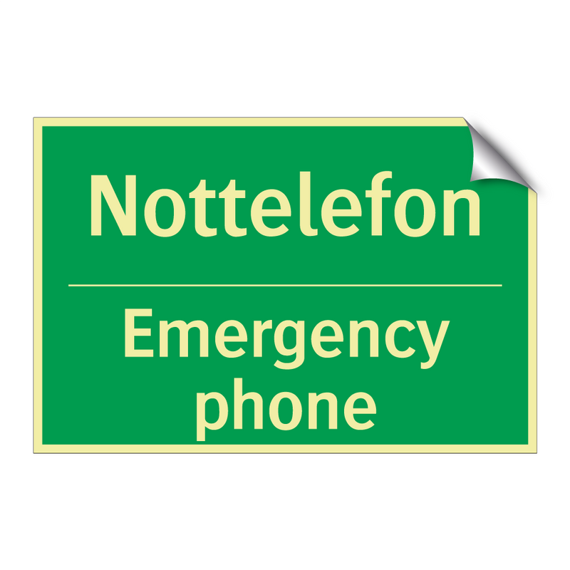 Nottelefon - Emergency phone