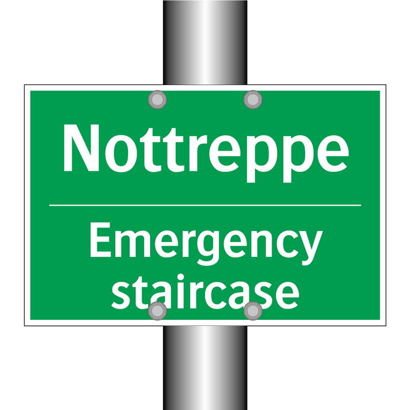 Nottreppe - Emergency staircase