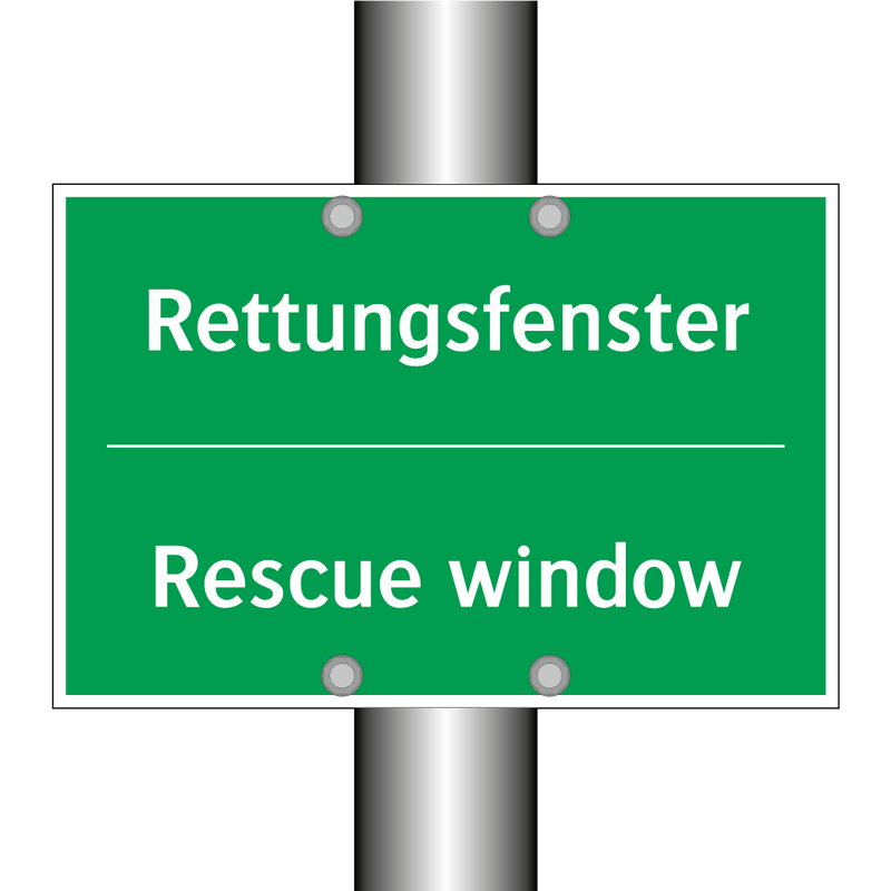 Rettungsfenster - Rescue window