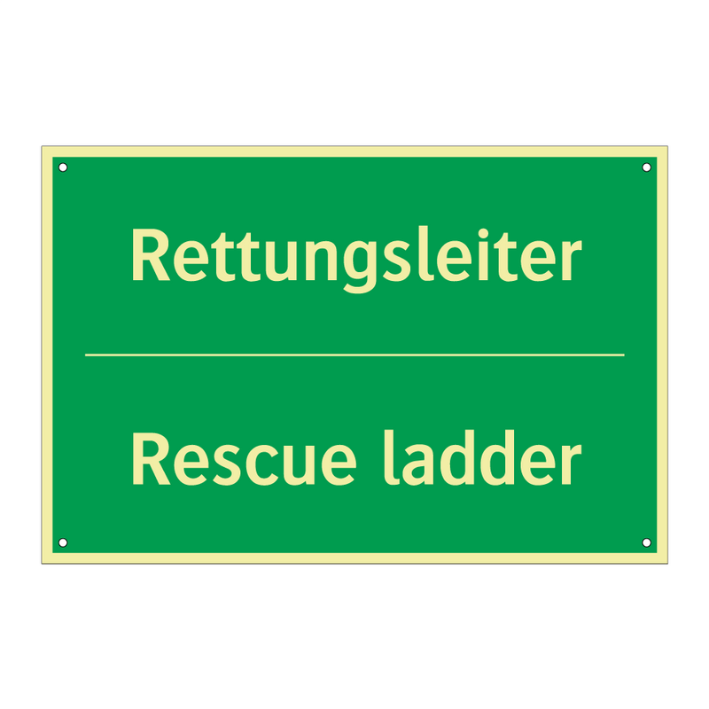 Rettungsleiter - Rescue ladder