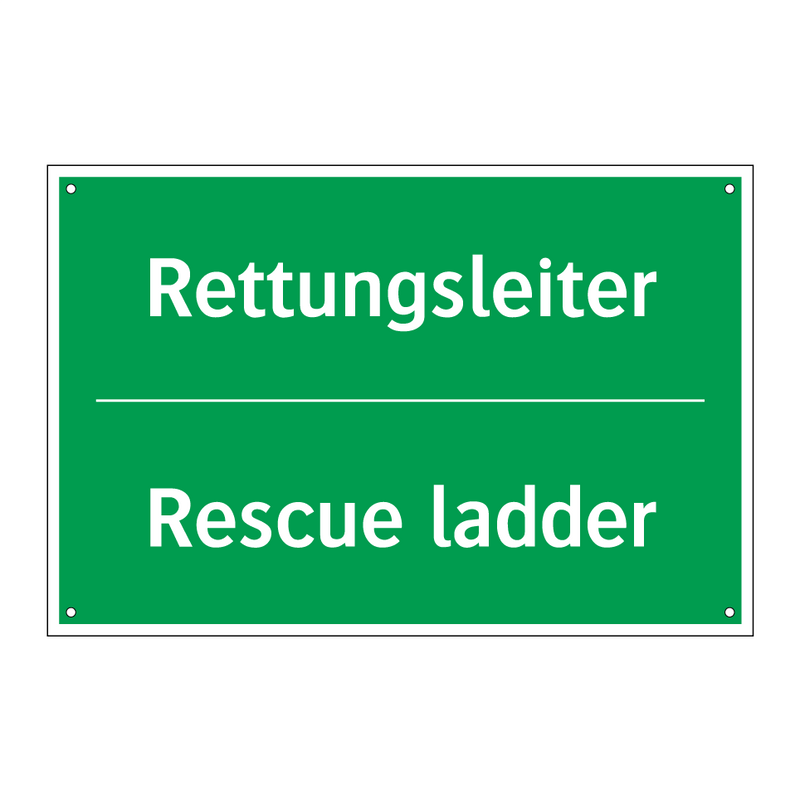 Rettungsleiter - Rescue ladder