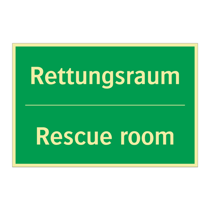 Rettungsraum - Rescue room