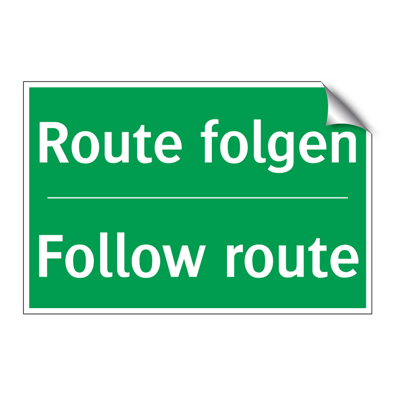 Route folgen - Follow route