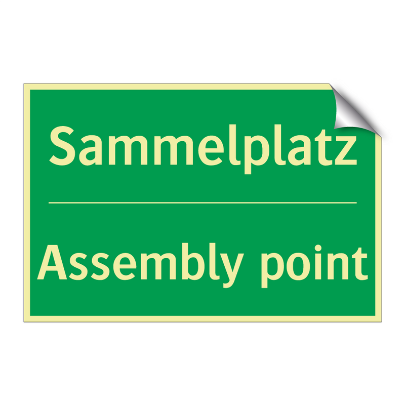 Sammelplatz - Assembly point