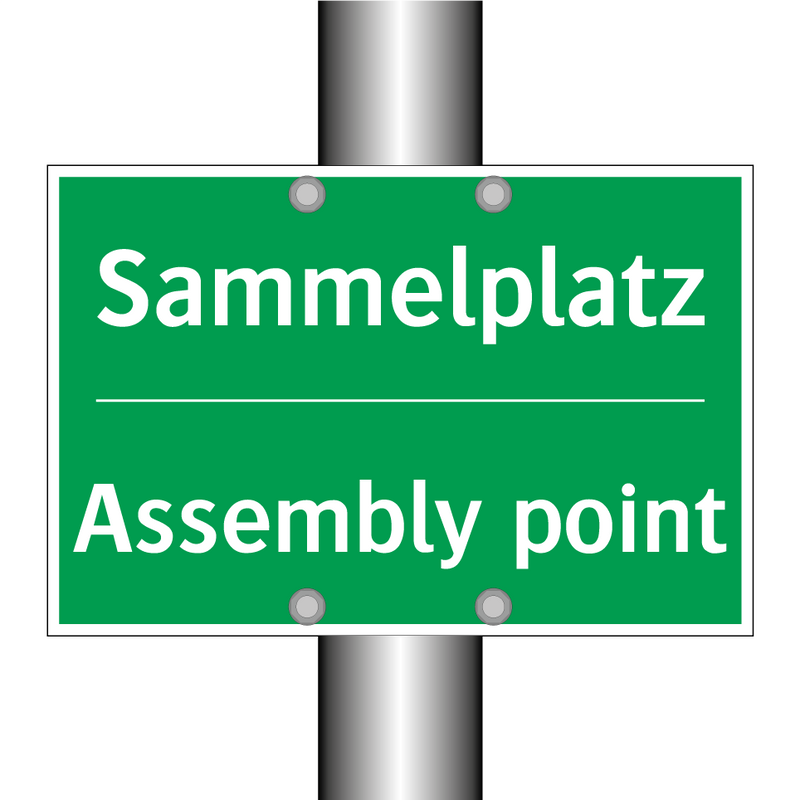 Sammelplatz - Assembly point