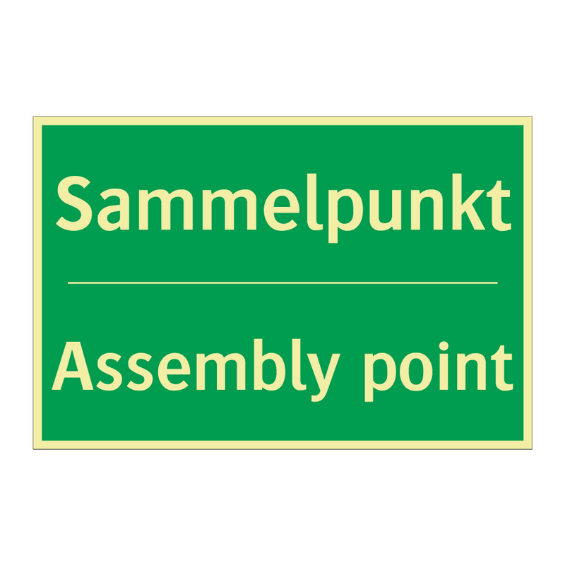 Sammelpunkt - Assembly point