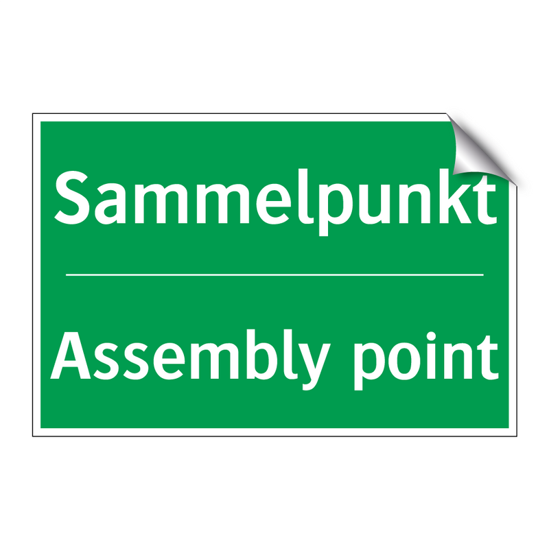 Sammelpunkt - Assembly point