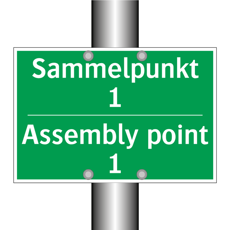 Sammelpunkt 1 - Assembly point 1