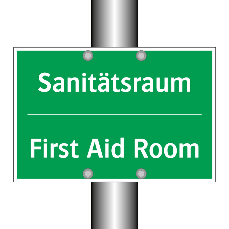 Sanitätsraum - First Aid Room