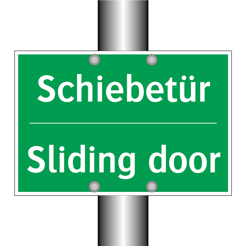 Schiebetür - Sliding door