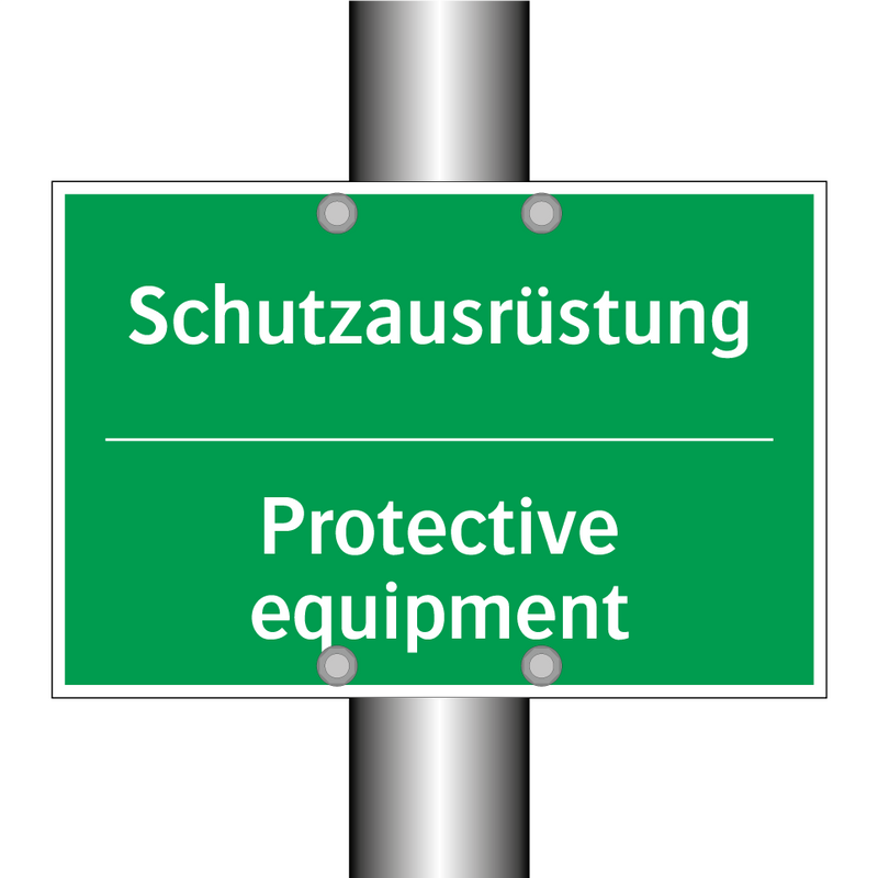 Schutzausrüstung - Protective equipment