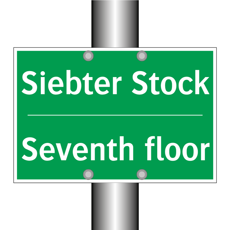 Siebter Stock - Seventh floor