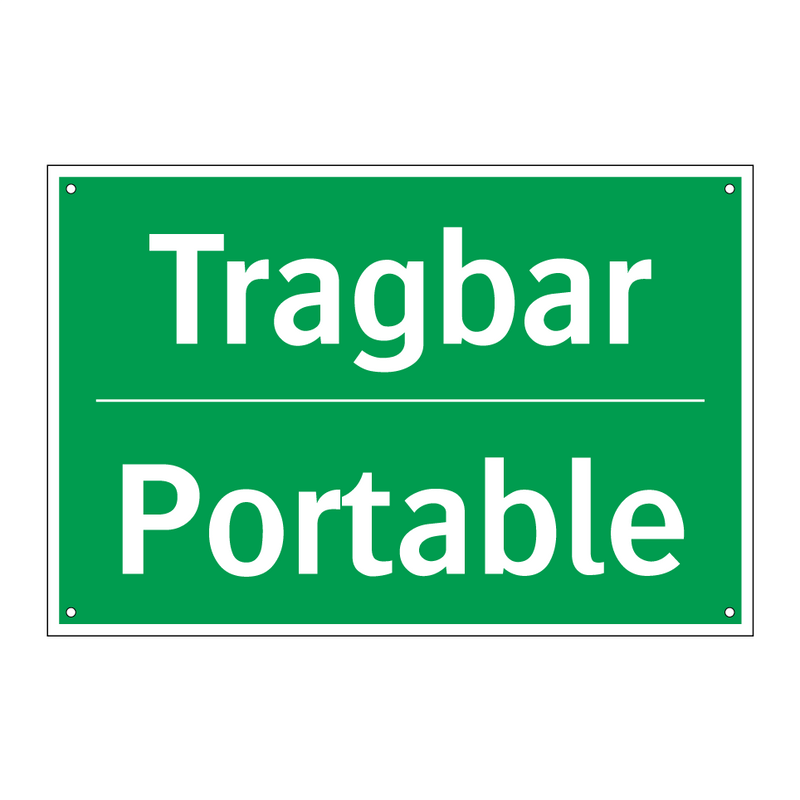 Tragbar - Portable