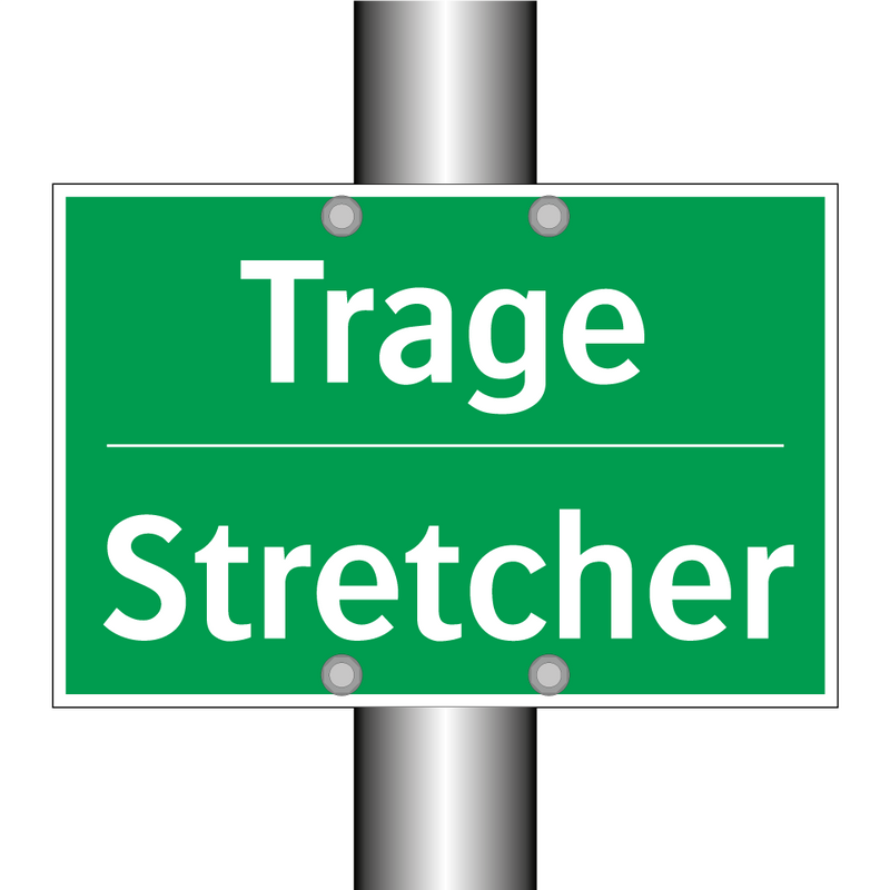 Trage - Stretcher