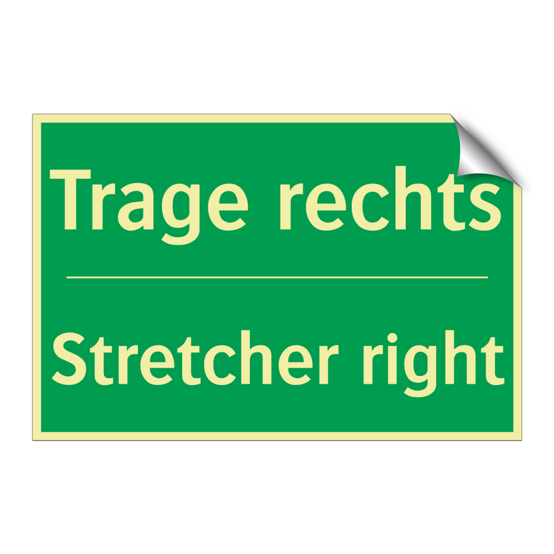 Trage rechts - Stretcher right