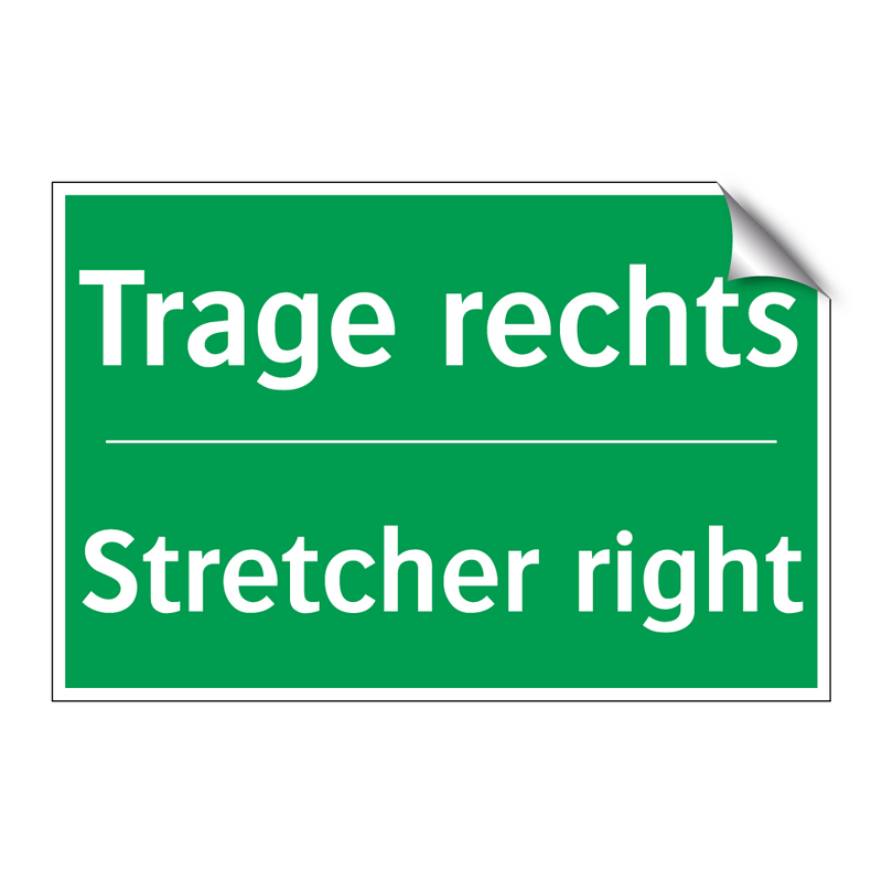 Trage rechts - Stretcher right