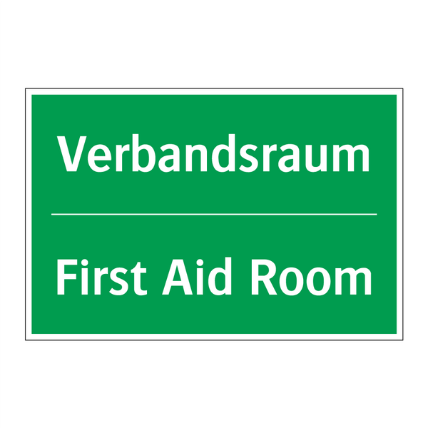 Verbandsraum - First Aid Room