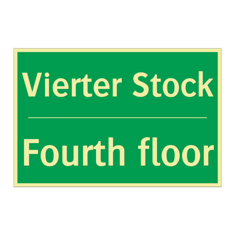 Vierter Stock - Fourth floor