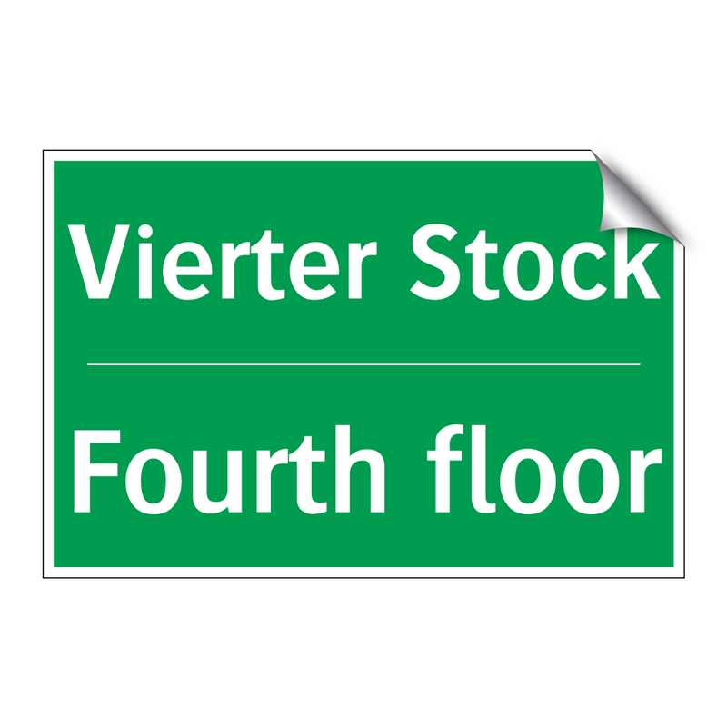 Vierter Stock - Fourth floor