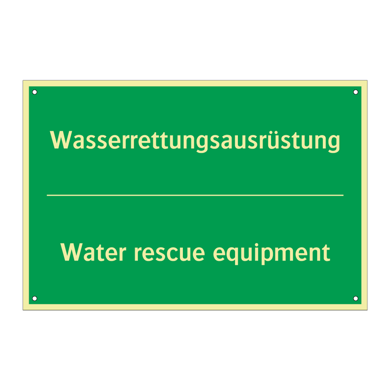 Wasserrettungsausrüstung - Water rescue equipment