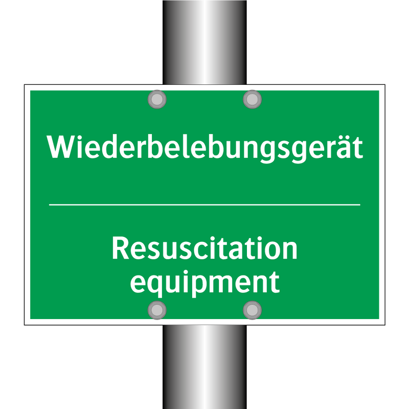 Wiederbelebungsgerät - Resuscitation equipment