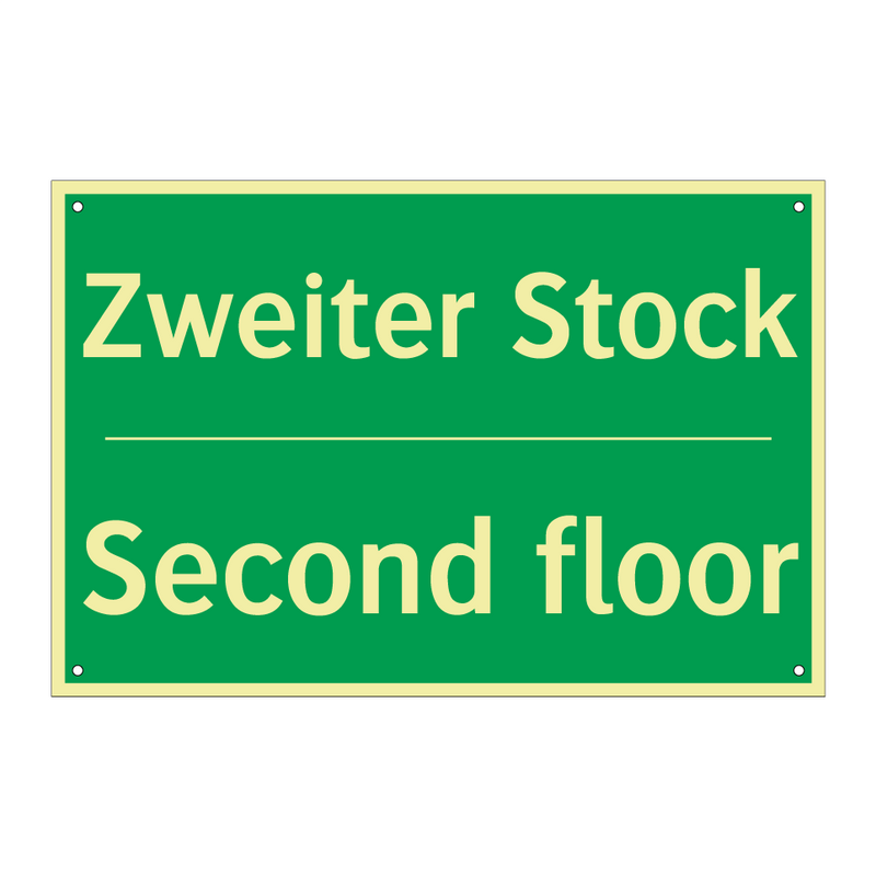 Zweiter Stock - Second floor