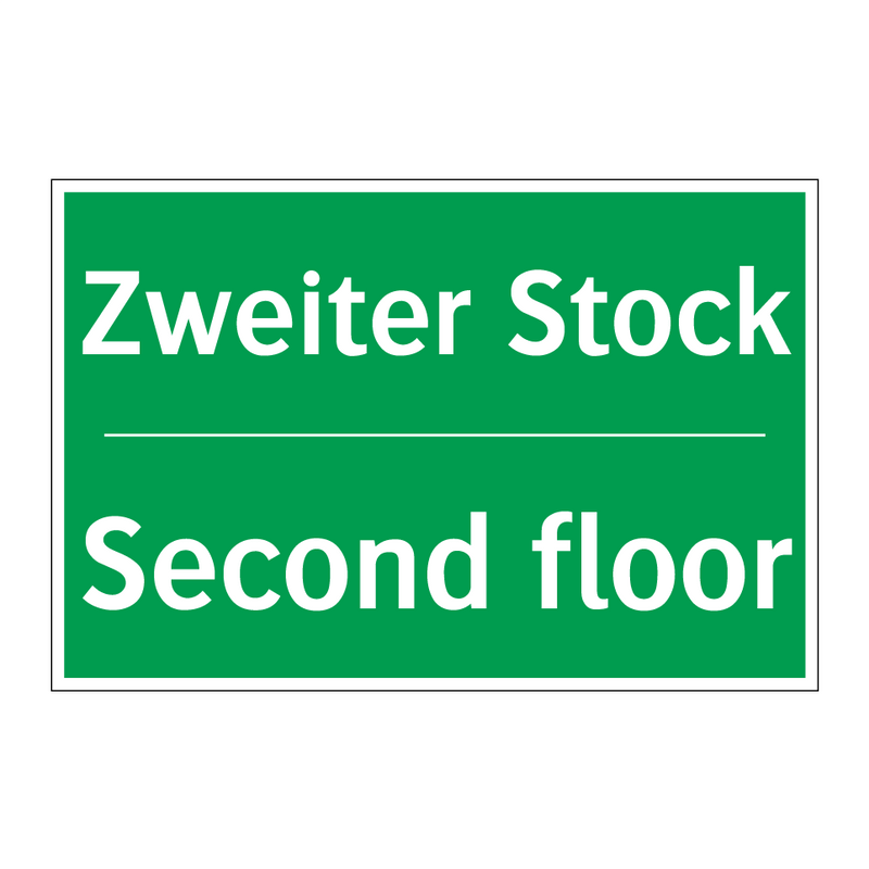 Zweiter Stock - Second floor