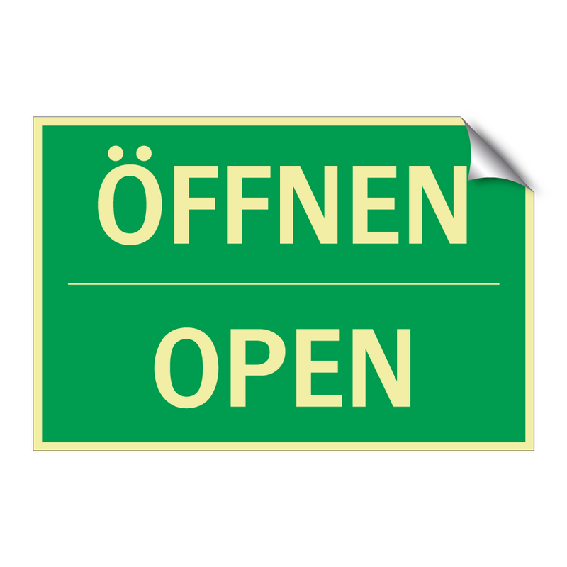 ÖFFNEN - OPEN