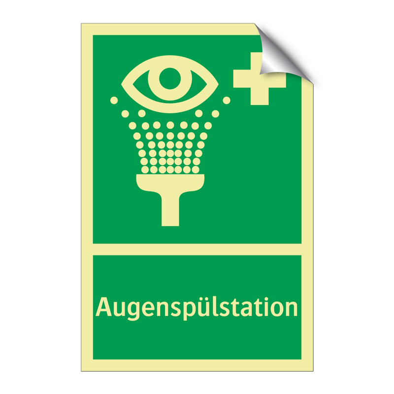 Augenspülstation